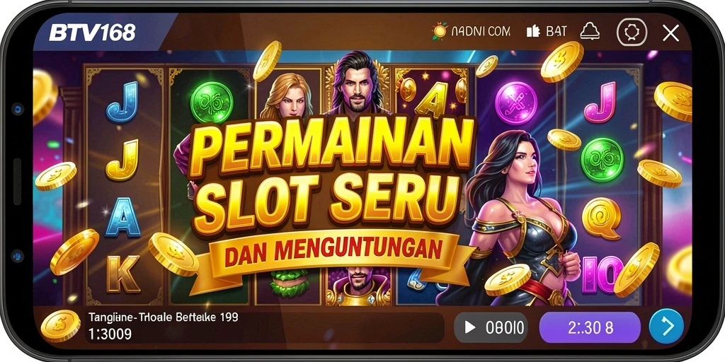 Tangkapan layar gameplay slot BTV168 yang menarik.