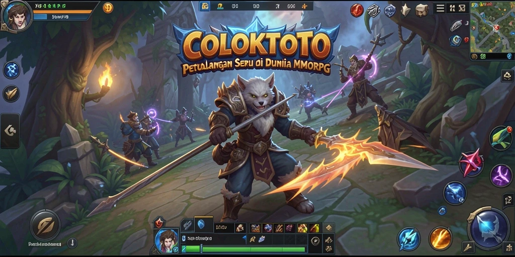 Gameplay seru dan mendebarkan di dunia COLOKTOTO MMORPG.