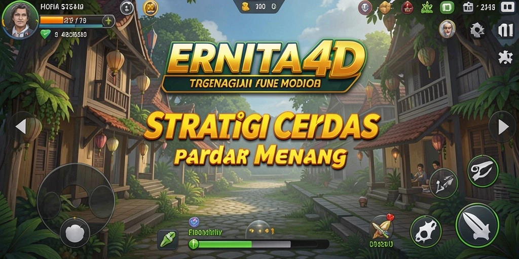 Tampilan menarik dari gameplay ERNITA4D yang menantang.