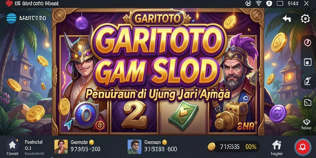 Tampilan gameplay slot yang menakjubkan di GARITOTO.