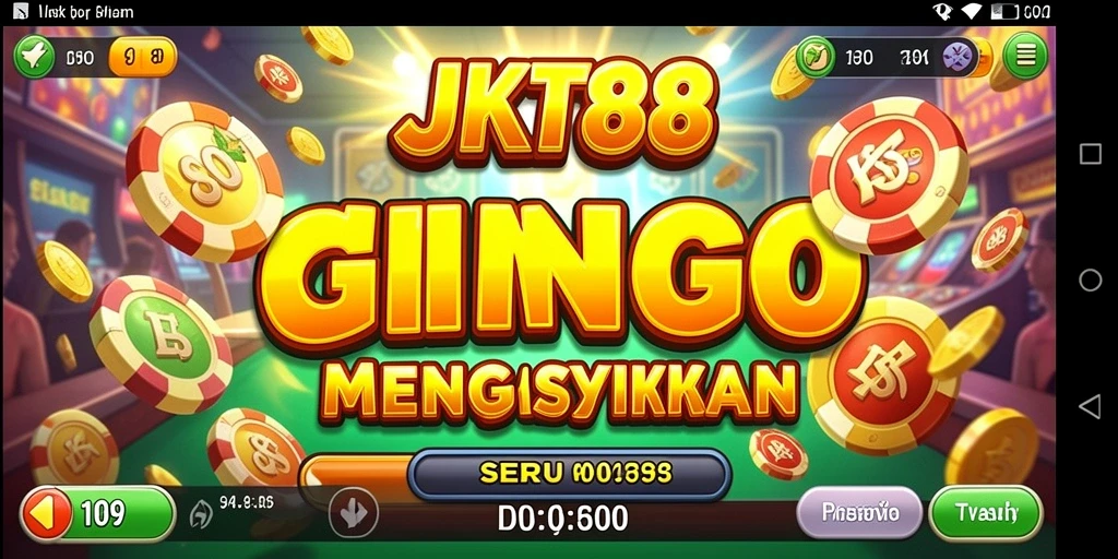Tangkapan layar utama JKT88 menampilkan suasana gameplay bingo yang seru.
