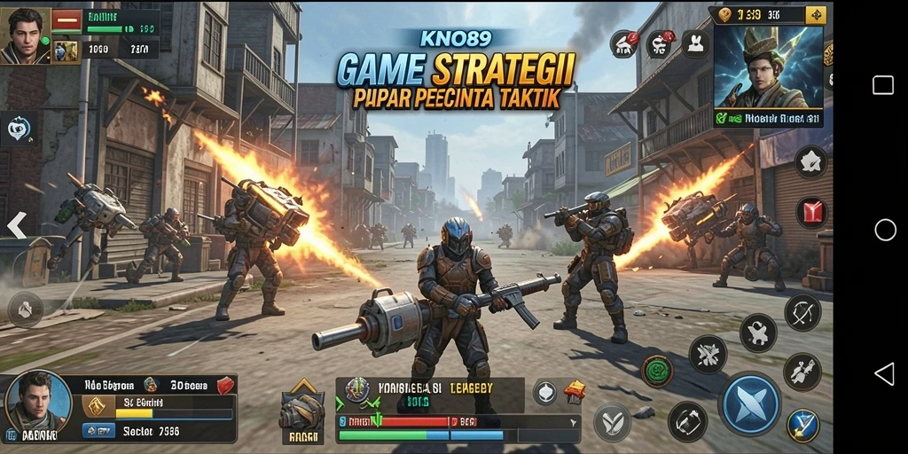Tangkapan layar gameplay KNO89 yang menampilkan strategi dan taktik.