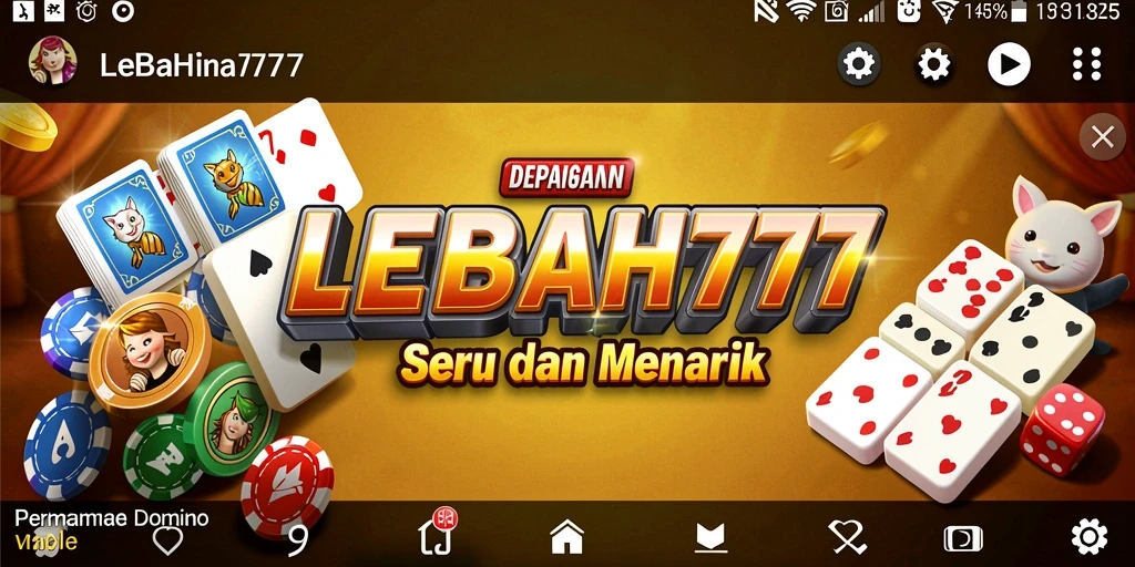Tampilan gameplay LEBAH777 yang menarik dalam permainan Domino.