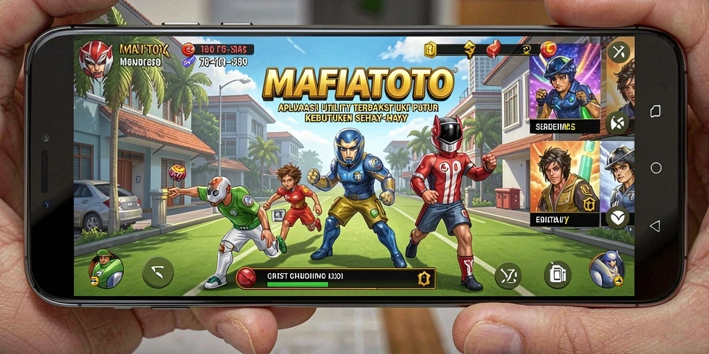 Tampilan utama MAFIATOTO menampilkan berbagai fitur utility yang mudah dijangkau.