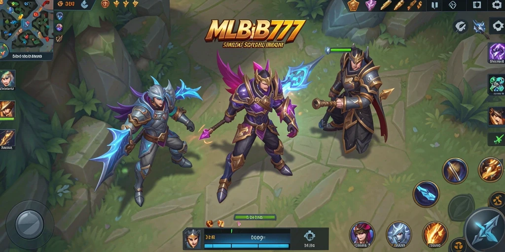 Tampilan gameplay <strong>MLBB777</strong> yang menarik dan interaktif.