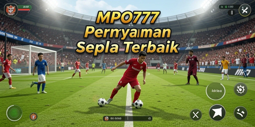 Tampilkan gameplay seru dari pertandingan sepak bola di MPO777.
