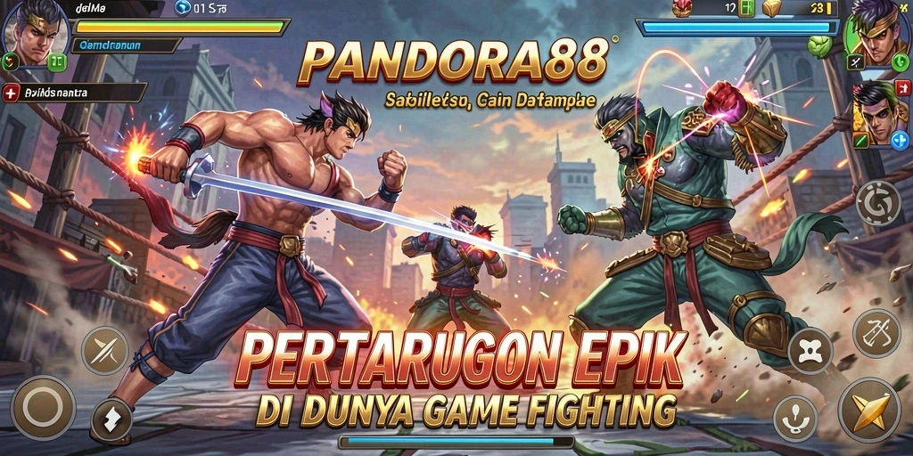 Tampilan aksi seru dalam gameplay PANDORA88 yang mendebarkan.