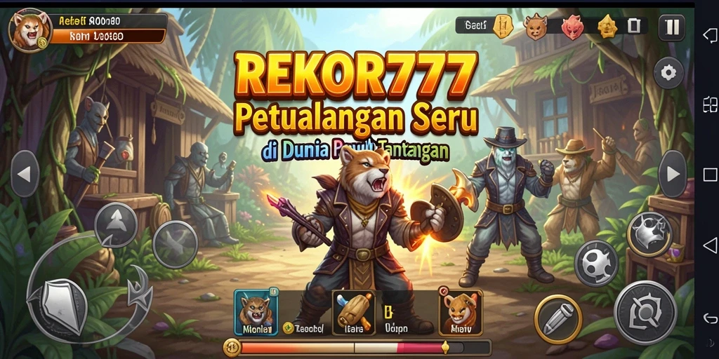 Gameplay REKOR777 menampilkan aksi petualangan yang mendebarkan.