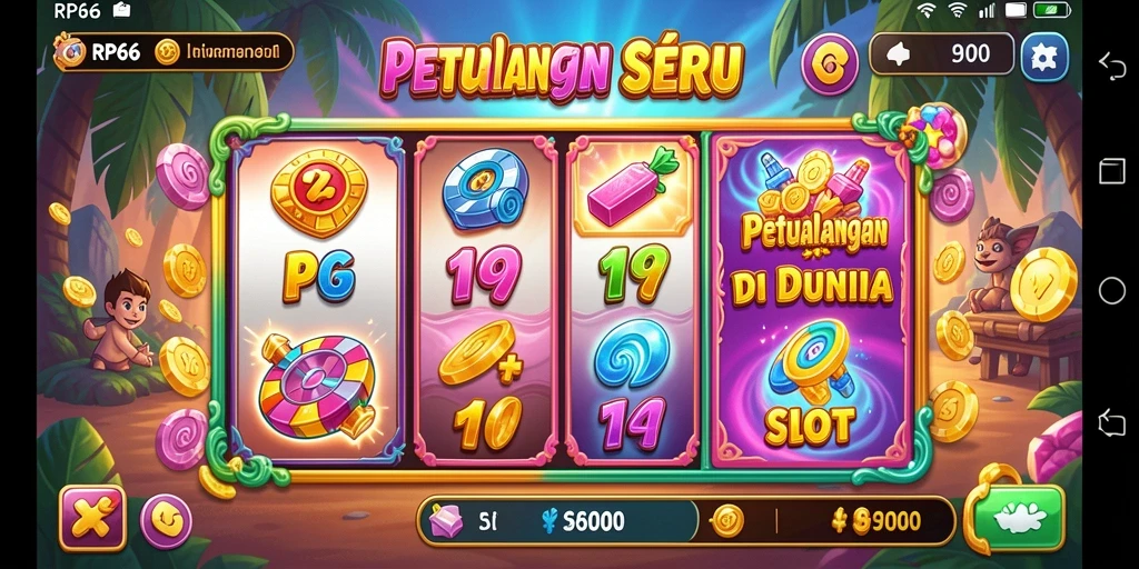Tampilan menarik dari gameplay Slot RP66 yang menghibur.