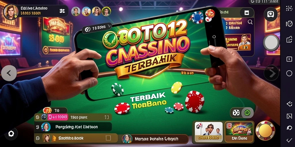 Gameplay seru di TOTO12 dengan dealer langsung dan interaksi nyata.