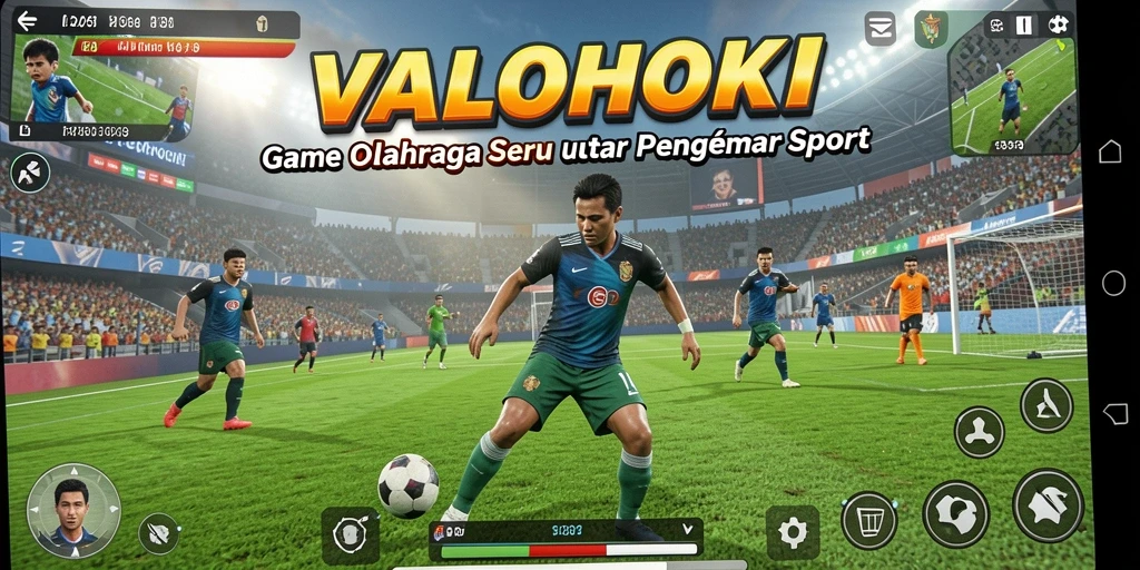 Tangkapan layar VALOHOKI menampilkan aksi seru dalam olahraga.