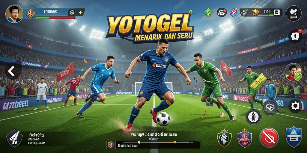 Screenshot gameplay dari YOTOGEL yang menunjukkan aksi seru bermain olahraga.