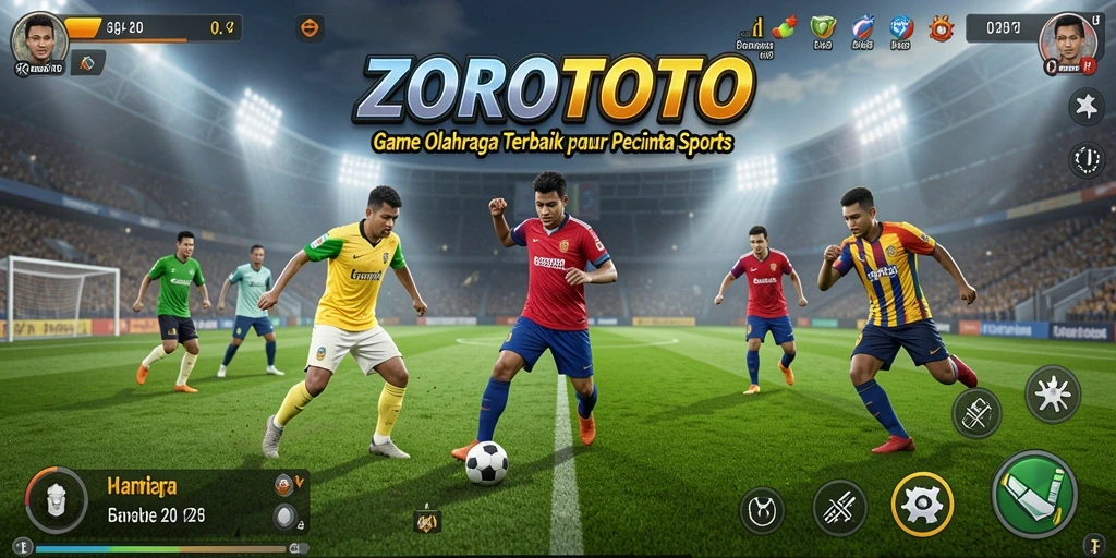 Tangkapan layar utama menampilkan gameplay seru dari ZOROTOTO.